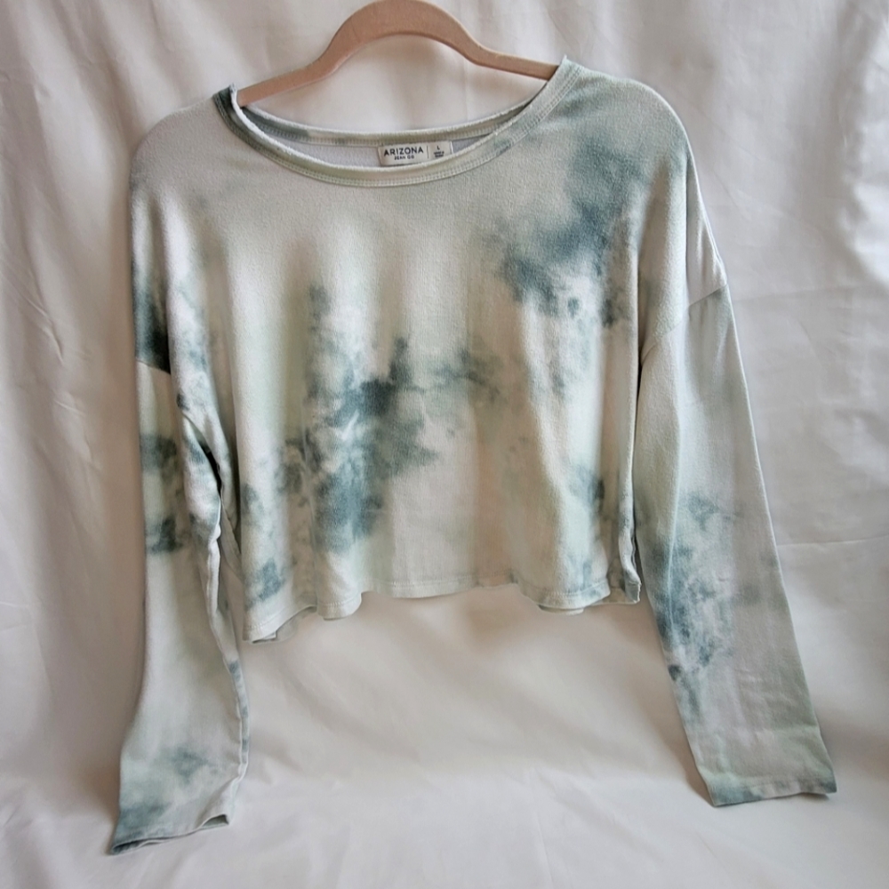 Cropped Tie Dye Sweater